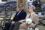 Jason Bull (Michael Weatherly, l.); Parker Reilly (Patrick Breen, r.)