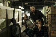 (v.l.n.r.) Hadley (Jimmy Gonzales); Jack Dalton (George Eads); MacGyver (Lucas Till)