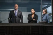 (v.l.n.r.) Chunk Palmer (Christopher Jackson); Danny James (Jaime Lee Kirchner); Taylor Rentzel (MacKenzie Meehan)