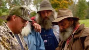 (v. l.) Buck, Jeff, Huckleberry und Trapper