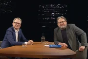 v.li.: Andreas Reckwitz, Soziologe, und Moderator Wolfram Eilenberger