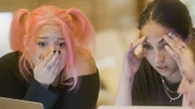 Roo coaching Becca during a call with an ACM