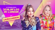 Reisen in drei europäische Metropolen, je 24 Stunden Programm und kein Schlaf. In der zweiten Folge stellt sich Laura Larsson (l) gemeinsam mit Autorin und Podcasterin Giulia Becker dieser Challenge im royalen London.