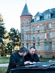 Jack Murphy (left) and Cameron Prince (right) in Colorado Springs, CO.