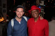 Ben und Bluesmusiker Razorblade