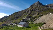 Landschaftsbild - Drama um Spuk in der Independence Mine in Alaska.
