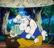 Im Moment sieht es so aus, als wäre das Einhorn dem Löwen unterlegen, doch so schnell gibt dieser nicht auf.