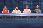 Die Kandidat:innen (v.l.n.r.): Gabi Petersohn, Aladdin Üreci, Kristi Rothe und Adrian Stahlhofen.
