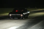 A disappointed Murder Nova heads towards the staging area after he jumps the light in his race against Farmtruck for the Number 10 spot.