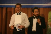 L-R: Dennis Reynolds (Glenn Howerton), Charlie Kelly (Charlie Day)