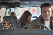 Melissa's father, Keith Jesperson, is behind the wheel of the car with his kids in the backseat.