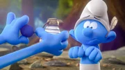 Mit Papa Schlumfps Zauberpulver verwandelt Jokey Poeti in Gargamels Mutter.