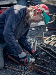 Wes Richardson baut Werkzeuge.