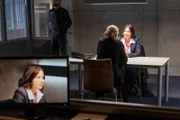 Alternative-Fakten-Vertreterin Demet Palak (Isabella Parkinson, r.) hat ein Video der Toten veröffentlicht, doch weist sie jegliche Schuld von sich.