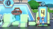 v.li.: Blaze, AJ, Gabby