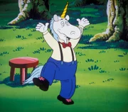 Das Einhorn glaubt, den Sieg schon in der Tasche zu haben. Sein Gegner im jährlichen Wunderland-Ringen ist gar nicht erst aufgetaucht.
