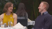 Diane and Robert meet over a nice dinner.