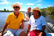 Montevideo in Uruguay. Schiffsarzt Winni Koller und seine Ehefrau Darcylene Santos Koller machen einen Ausflug in das Naturschutzreservat ‚La Macarena‘.