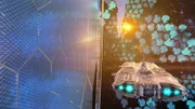 Alien-Megastruktur aus der Nähe.