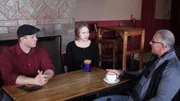 Host Robert Irvine sits down with Justin and Sarah to try to get to the bottom of Sip Bistro's problems, as seen on Food Network's Restaurant: Impossible, Season 13.