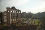 Das berühmte Forum Romanum im Zentrum von Rom.