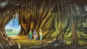 Ganz aufregend ist für Conni der Besuch in einer Tropfsteinhöhle.