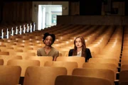 l-r: Bobbi (Veronica S. Taylor), Lexi Howard (Maude Apatow)