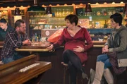 v.l.n.r.: Andi (Aurel Manthei), Sandra (Elene Uhlig) und Katharina (Nina Kunzendorf)