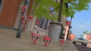 Kleine rote Plagegeister fallen in Axels Stadt ein…