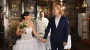 Kreuzfahrt ins Glück: Hochzeitsreise nach Kreta Eine traditionell griechische Hochzeit: Yeliz Simsek als Fotini, Felix Everding als Alexis Panagolis.