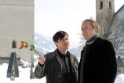 (v.li.): Uwe Bohm (Daniel Zobel), Holger Hauer (Paul Meyer).