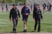 L-R: NCIS Special Agent Nicholas “Nick” Torres (Wilmer Valderrama), Navy Petty Officer Third Class Felix Cross (Joshua Brockington), NCIS Special Agent Jessica Knight (Katrina Law)