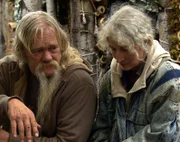 Ami wants Billy to promise to go easy on his leg after hurting it hauling lumber.