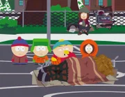 Stan, Kyle, Cartman, Kenny