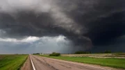 A storm near Elwood, Nebraska, May 29, 2008.  This storm went on to produce an EF-2 tornado that struck Kearney.