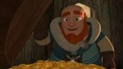Lord Gutfred möchte, dass sein Gold sicher zum Empfänger kommt.