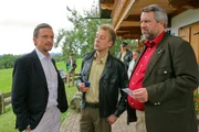 Hat Makler Gerhard Hanslein (Olaf Rauschenbach, l.) etwas vor Kommissar Stadler (Dieter Fischer, r.) und Polizist Mohr (Max M¸ller, m.) zu verbergen? in Verbindung mit der Sendung bei Nennung ZDF/Christian A Rieger   klick
