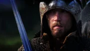 Der Ritter von St. Bees macht sich für die Schlacht bereit.
