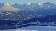 Ofterschwanger Horn mit Blick auf die Allgäuer Berge.