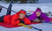 Annette Krause (li.) mit Evi Sachenbacher-Stehle.