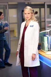 CHICAGO MED -- "Be The Change You Want To See" Episode 703 -- Pictured: Kristin Hager as Dr. Stevie Hammer