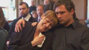 L-R: Doretta Scheffield (Laura Frenzer) and David 'Tig' Rowles (Alex De Rita)