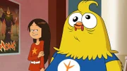 Wendy hat eine Verabredung im Kino - mit Super Piou-Piou.