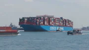 Die "China Cosco Shipping Corporation" betreibt eine der größten Handelsflotten der Welt. Das Unternehmen ist auch Miteigentümer zahlreicher europäischer Häfen.