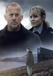 Max Grosz (Heino Ferch), Thea Koren (Ingrid Bolsø Berdal) auf der Suche nach Victor Vegener (Jonathan Berlin, unten).