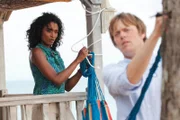Picture shows: (L-R) Camille (SARA MARTINS) and Humphrey (KRIS MARSHALL)