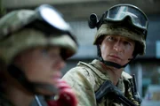 Eva Birthistle as Captain Kate Marshall and Philip Winchester as Sergeant Michael Stonebridge