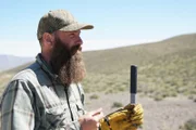 Matt Raney auf Kondors Homestead in Lovelock, Nevada.