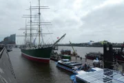 Die Rickmer Rickmers, Schauplatz von Hidden in Hamburg