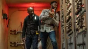 Colman Domingo (re.) as Victor Strand, Lennie James as Morgan Jones